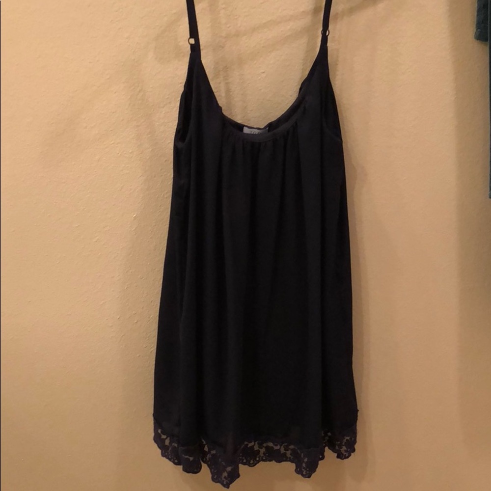 Blue Tobi silk dress